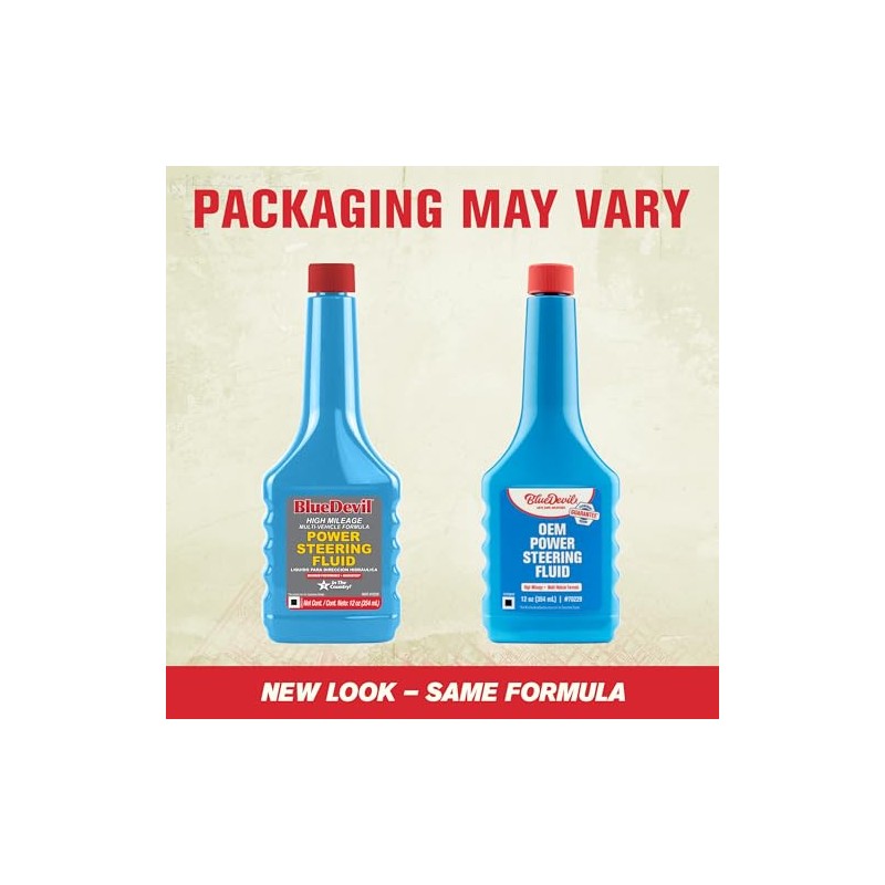BlueDevil Products Power Steering Fluid - 12 Ounce (Pack of