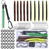 Wacky Worm Fishing Lure Kit Bass Fishing Wacky Rig Kit,