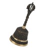 Rattle Retro Relief Hand Cranked Old Buddhist Meditation Bells Rattles