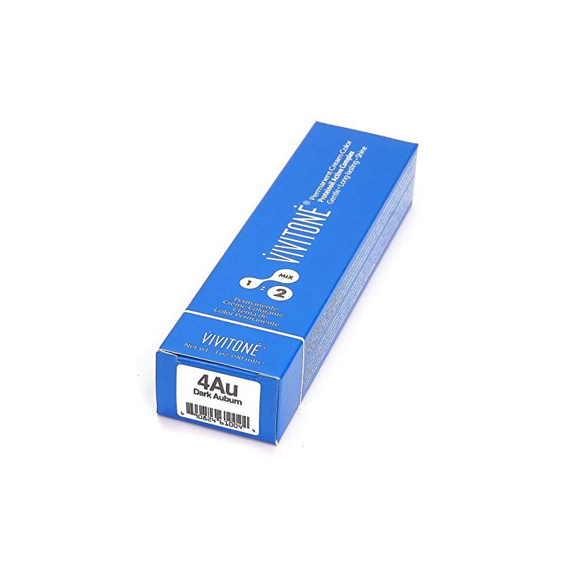 Vivitone Permanent Cream Color 4AU Dark Auburn