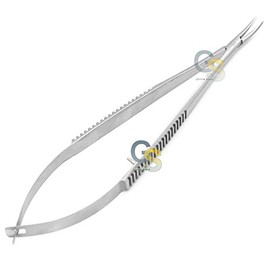 CASTROVIEJO Needle Holder 7" Without Lock Curved G.S Instruments