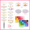 ANSHINE 8420pcs Clay Beads Bracelet Making Kit, 48 Colors 7200