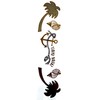14 Sheets Temporary Gold and Silver Tattoo Bracelet Tattoo Metallic