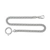 Hermann Jäckle with Chrome Plated Chain Pocket Watch