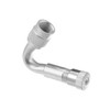 QUARKZMAN 2 Pieces 45 Degree Tyre Valve Air Valve Stem