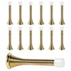 KISEER 12 Pack Spring Door Stops 3 1/4 Inch Flexible