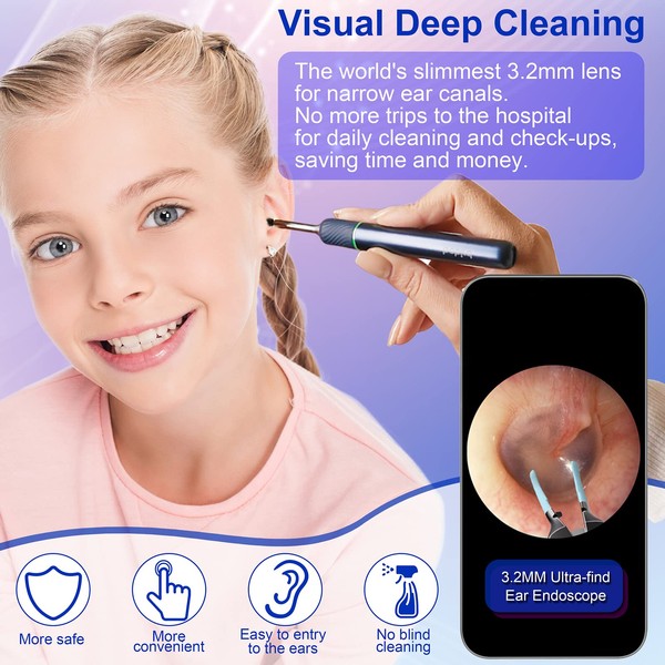 Bebird Pro Ear Wax Removal Tool Camera, Ear Cleaner with
