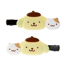 Sanrio 876241 Pom Pom Purin Hair Clip Long