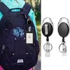 Diateklity 20 Pack Retractable Badge Holder with Carabiner Reel Clip,