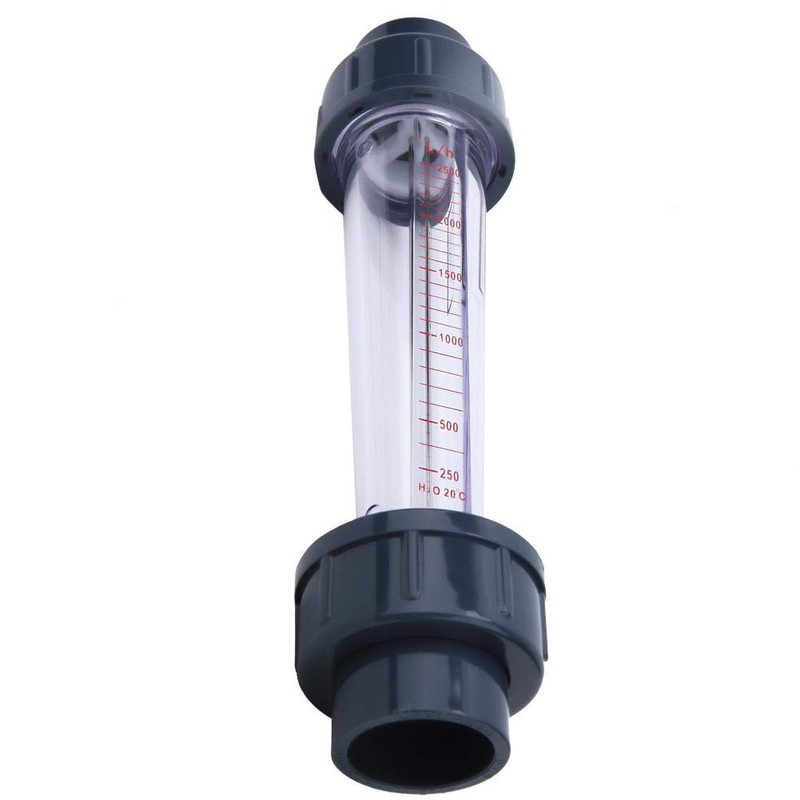 ABS Plastic Pipe Flow Meter, Plastic Flat Mouth (Inner Diameter
