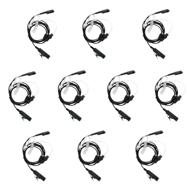 Unbranded 10x Earpiece Headset Mic for ​XPR3500 XPR3300 XPR3500e XPR3300e