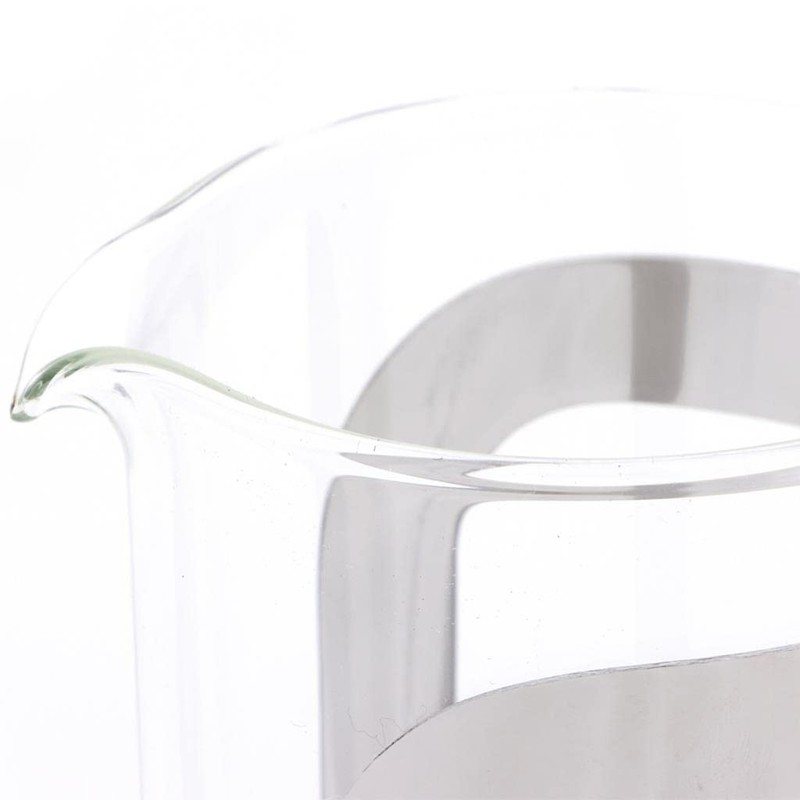 Any Morning French Press Coffee and Tea Maker, Borosilicate Glass