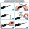 Soldering Iron Kit Electric with Switch 60W Adjustable Temperature200℃ -
