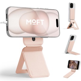 MOFT Smartphone Stand, Powerful Magnetic Stand, 7 Changes Multi-Stand, Mobile Stand, Tripod Stand, Compatible with All Models, Includes Iron Ring, MOVAS™ Material, Durable, Multiple Angle Adjustment,