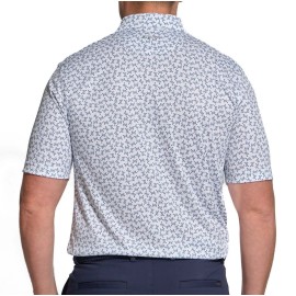 GREG NORMAN PERFORMANCE GOLF POLO S/S WICKING UPF Sun Protection Sz 3XL WHITE