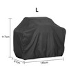 1 Piece Black BBQ Grill Cover for Outdoor Protection –
