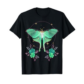 Cute Luna Moth Beautiful Butterfly Insect Lover Themed T-Shirt