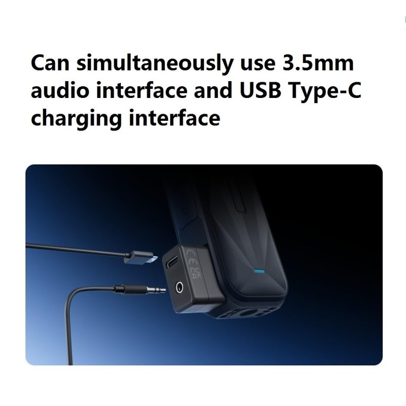 Alevnr Insta360 X5 Compatible Audio Adapter Charging Head