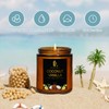 Coconut Vanilla Candles, 7oz Vanilla Coconut Scented Candle, Natural Soy