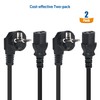 Cable Matters 2-Pack 3 Prong Cold Device Cables 2 m,