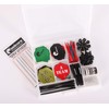 Unicorn Mens Maestro Dart Flights, Black/White/Blue/Red/Green/Silver
