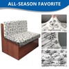 ANARACHON Leather Look RV Camper Dinette Cushion Covers, Washable RV