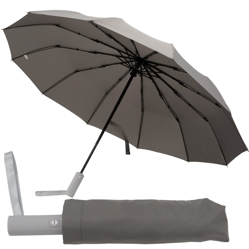 TANNESS Windproof Umbrella – 10-Rib Waterproof & Compact Umbrella with