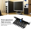 ASHATA PC Fan Hub, 8 Channel Button Fan Speed Controller
