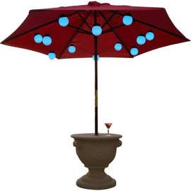 Patio Living Concepts12 Globe Color Changing Umbrella Light