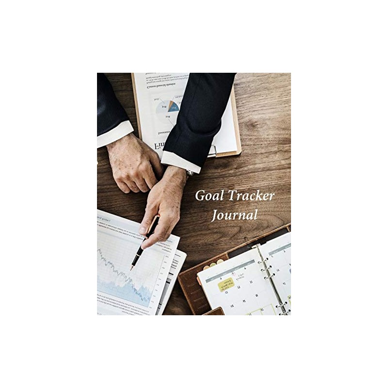 Goal Tracker Journal: Undated Notebook for Organizing Goals