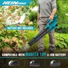HEINPRO Cordless Leaf Blower Up to 500CFM Compatible with Makita