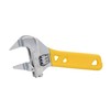 GETUHAND Extra Slim Jaw 4-Inch/5-Inch Adjustable Wrench, Black, Metal
