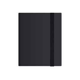 ZHUYING Card File, Trading Card Binder, Collection, File, 9 Pockets, Band Included, Sleeve Compatible, Side Mount, Large Capacity