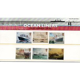 2004 Ocean Liners Stamps in Presentation Pack