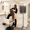 Braiding Hair Rack Standing Extension Holder Hanger, 144 Pegs Divider