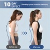 Posture Corrector Back Brace Support, Adjustable Upper Back Straightener, Black