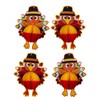 Fun Express 20" Large Turkey Honeycomb Hanging Decorations - 4