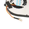 GS60 CPU Cooling Fan 3Pin Connector Durable Metal ABS Light