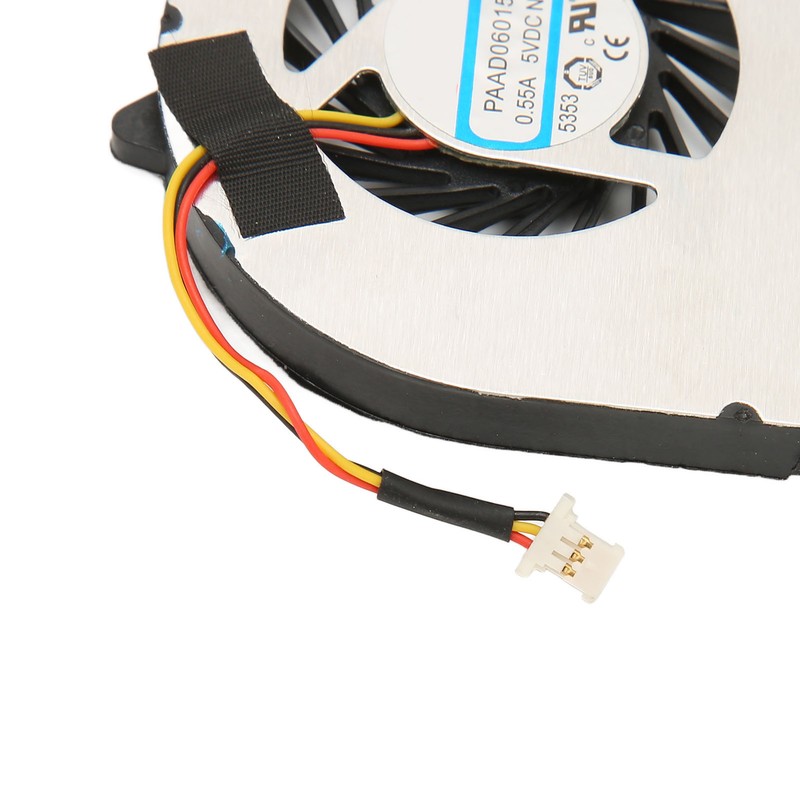 GS60 CPU Cooling Fan 3Pin Connector Durable Metal ABS Light