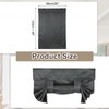 uxcell Blackout Door Curtains, French Side Door Window Curtain for