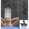 Jasinber Regaderas para Baño Combo de Cabezal de Ducha de