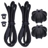 Keenso 2 Piezas Cordón Tapa Cajuela, Accesorios MK6 Cuerda Colgante
