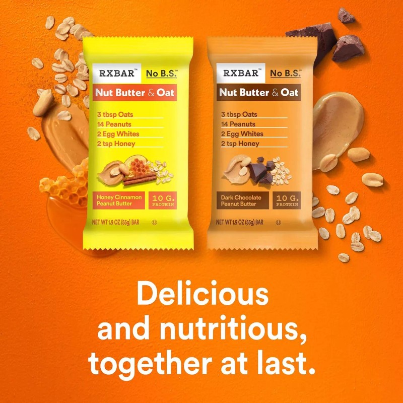 RX Nut Butter & Oat Bar Variety Pack, 14 ct.