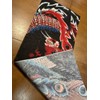 Kokin Tozai Ukiyo-e Tenugui, Happo-Gazing Phoenix Figure, Katsushika Hokusai