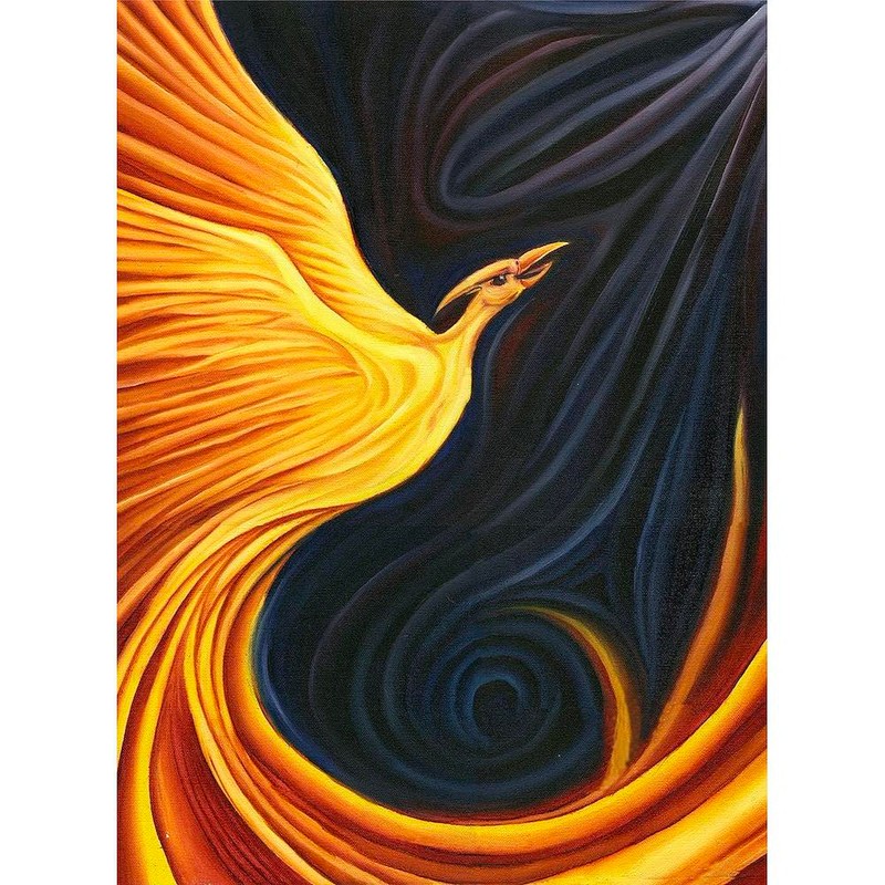 CafePress Phoenix Rising Soft Cover Journal Notebook, Personal Diary