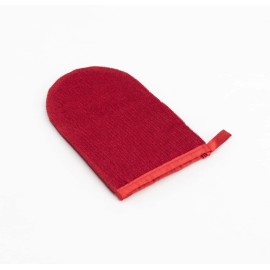 Evercare Pet Hair Pickup Mitt Red 9X5.5 Hand Grooming Tool For Pets Furniture