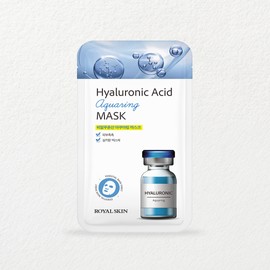 Royal Skin Hyaluronic Acid Aquaring Mask Pack Set (10 sheets) Soothes and dries skin after dermatological treatment and mole removal / 로얄스킨 히알루론산 아쿠아링 마스크팩 세트 (10매) 피부과시술후 점뺀후 피부진정 속건조