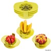 Apple/Tomato/Mango Cutters - Set of 3 - Sturdy Base Keeps