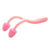 Ipetboom Nose with 2 Rollers Rose Quartz Facial Tool Nose Shaper for Pink Plastic Nose Roller Beauty Tool for Nose Correction