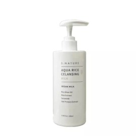 SN Nature 에스네이처 아쿠아 라이스 클렌징밀크 280ml(+곤약스펀지) Snaature Aqua Rice Cleansing Milk 280ml (+Konjac Sponge) [Cleansing Milk 280ml + Konjac Sponge]